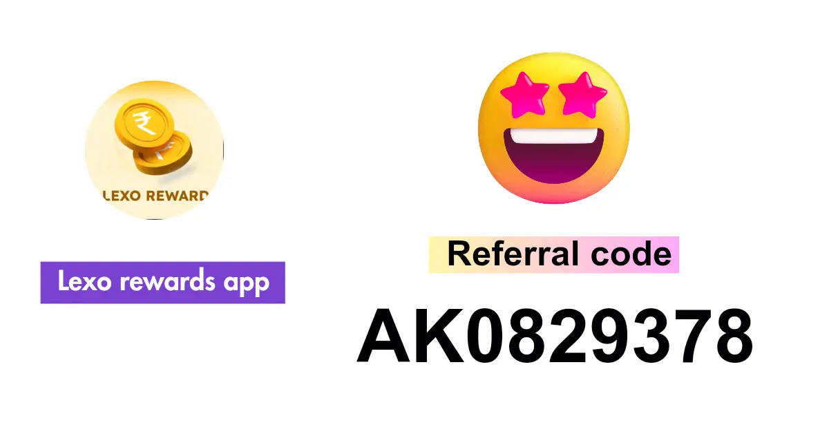 Lexo rewards app referral code