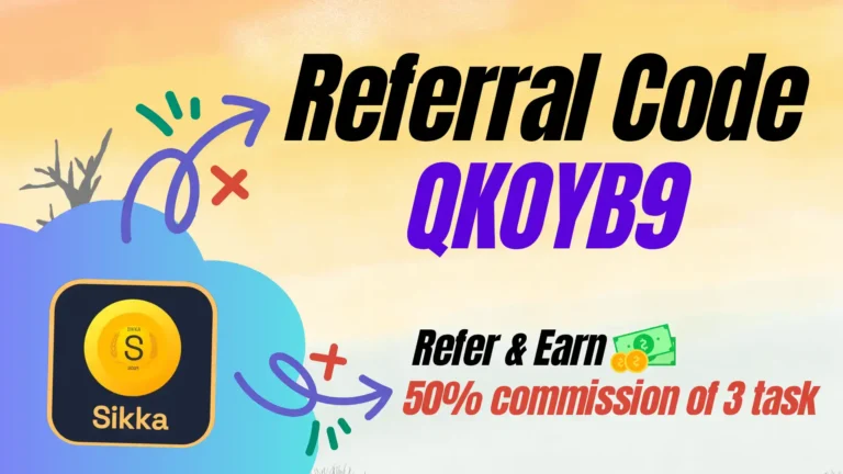 Sikka app referral code