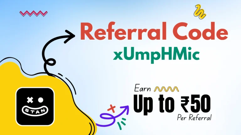 stan app referral code